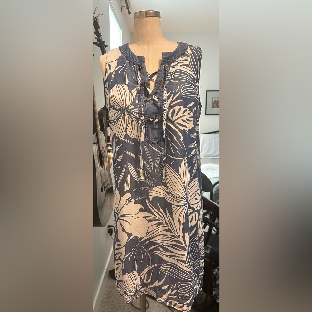 Tommy Bahama Tropical Leaf Dress